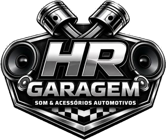 Logo oficial da HR Garagem